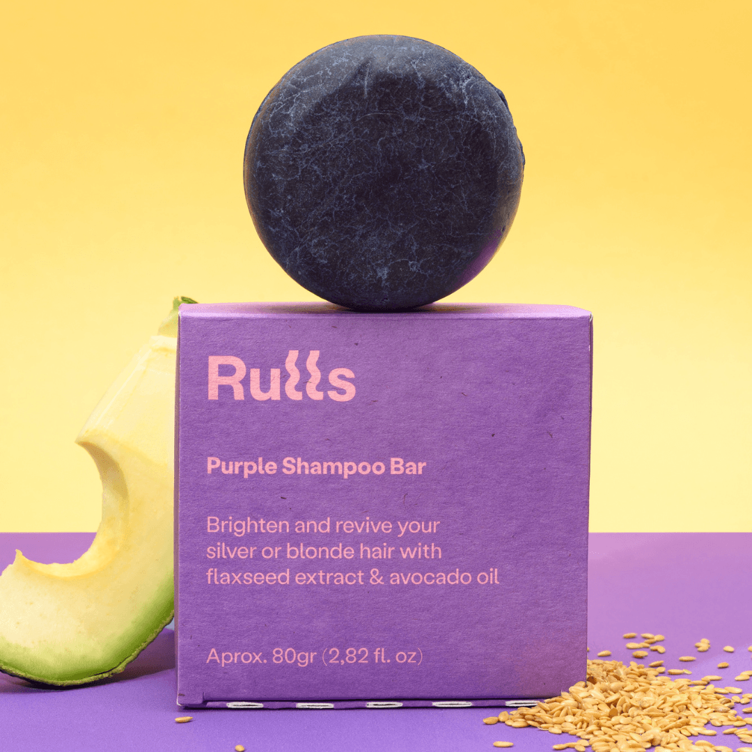 Rulls Purple Shampoo Bar 80g-Toning Shampoo-Beauty and hair supply
