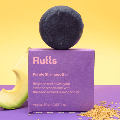 Rulls Purple Shampoo Bar 80g-Toning Shampoo-Beauty and hair supply