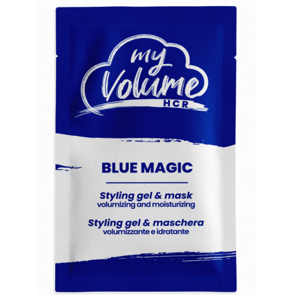 (Sachet) Bio Gentleaf Blue Magic Volumizing and Moisturizing Gel 7ml-Gel-Beauty and hair supply