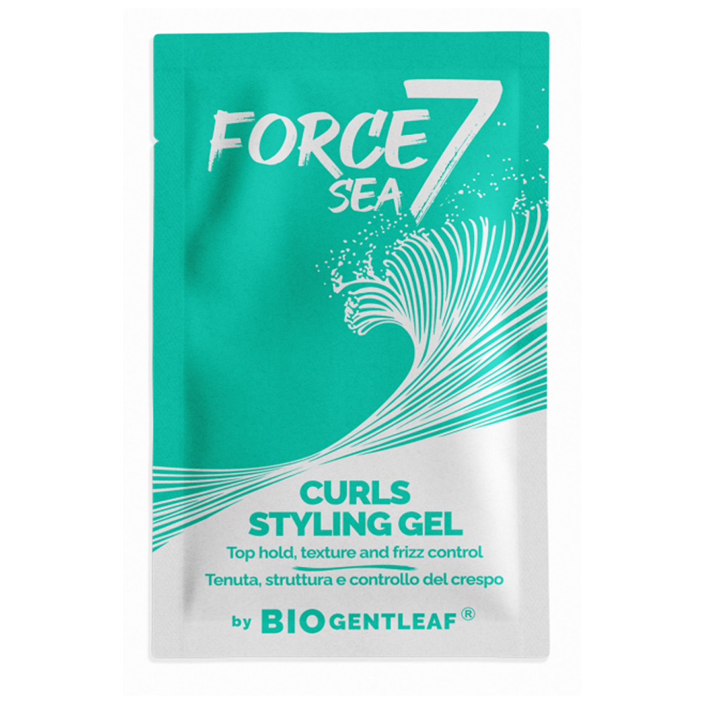(Sachet) Bio Gentleaf Force 7 Sea Curls Styling Gel 7ml-Gel-Beauty and hair supply