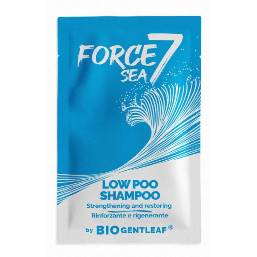 (Sachet) Bio Gentleaf Force 7 Sea Strengthening Low Poo Shampoo 7ml-Strengthening Shampoo-Beauty and hair supply