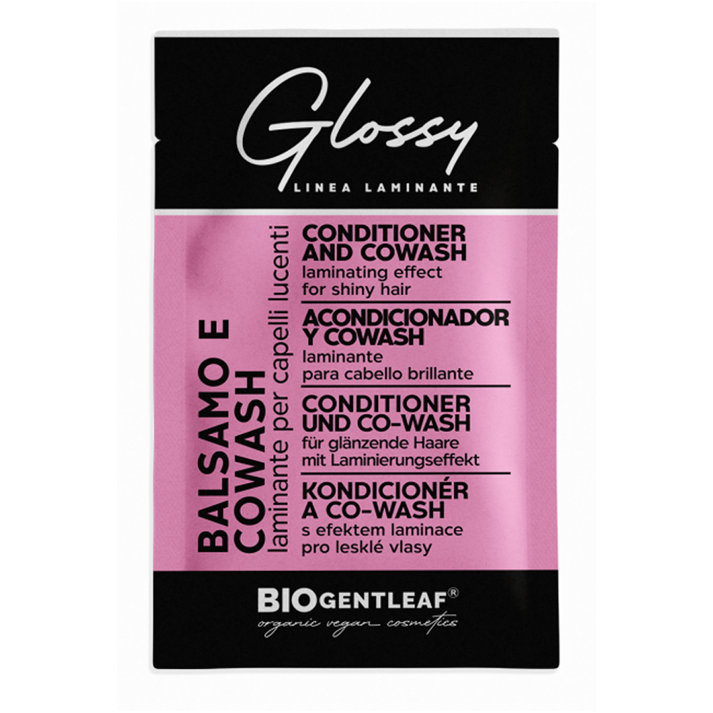 (Sachet) Bio Gentleaf Glossy Laminating Conditioner and Co-Wash for Shiny Hair 7ml-Co-Wash-Beauty and hair supply