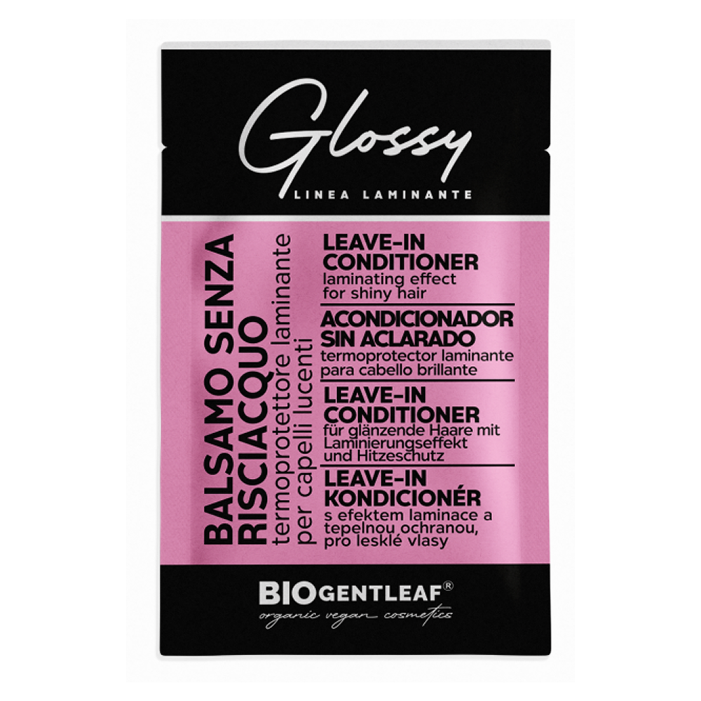(Sachet) Bio Gentleaf Glossy Laminating Leave-In Conditioner for Shiny Hair 7ml-Leave-in Conditioner-Beauty and hair supply
