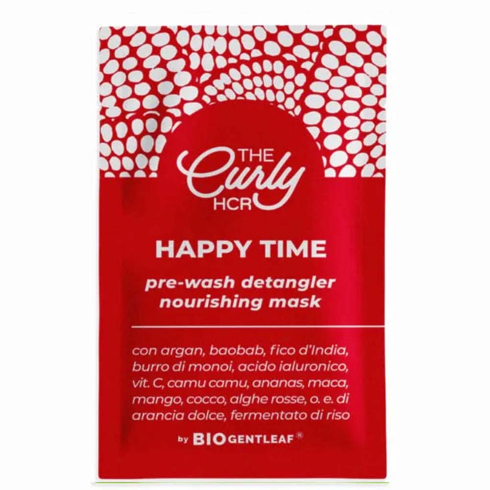 (Sachet) Bio Gentleaf The Curly HCR Happy Time Pre-Wash Mask 7ml-Hair Mask-Beauty and hair supply