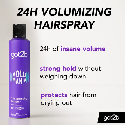 Schwarzkopf Got2b Volumania Hairspray 300ml-All-Beauty and hair supply