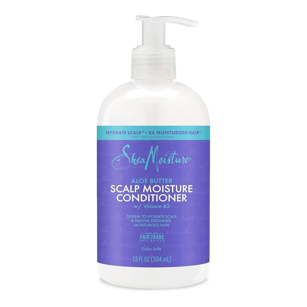 Shea Moisture Aloe Butter Scalp Moisture Conditioner 384ml-Moisturizing Conditioner-Beauty and hair supply