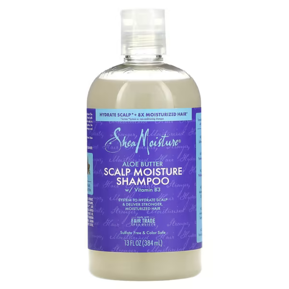Shea Moisture Aloe Butter Scalp Moisture Shampoo 384ml-Moisturizing Shampoo-Beauty and hair supply