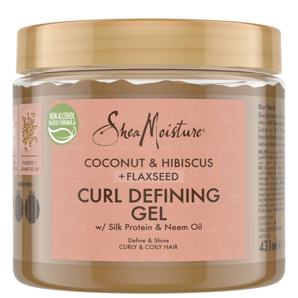 Shea Moisture Coconut &amp; Hibiscus Curl Defining Gel 431ml-Gel-Beauty and hair supply