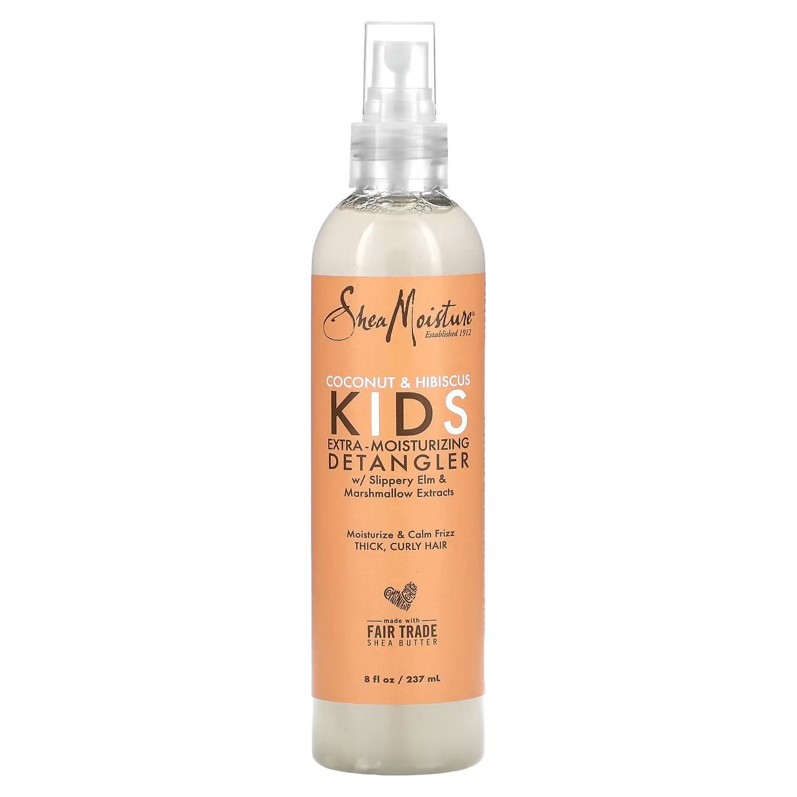 Shea Moisture Coconut &amp; Hibiscus Kids Detangler Conditioner 237ml-Moisturizing Conditioner-Beauty and hair supply