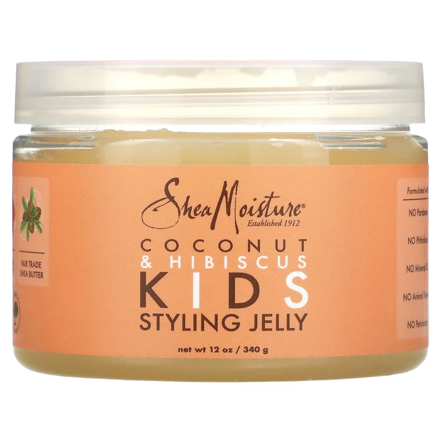Shea Moisture Coconut &amp; Hibiscus Kids Styling Jelly 354ml-Gel-Beauty and hair supply