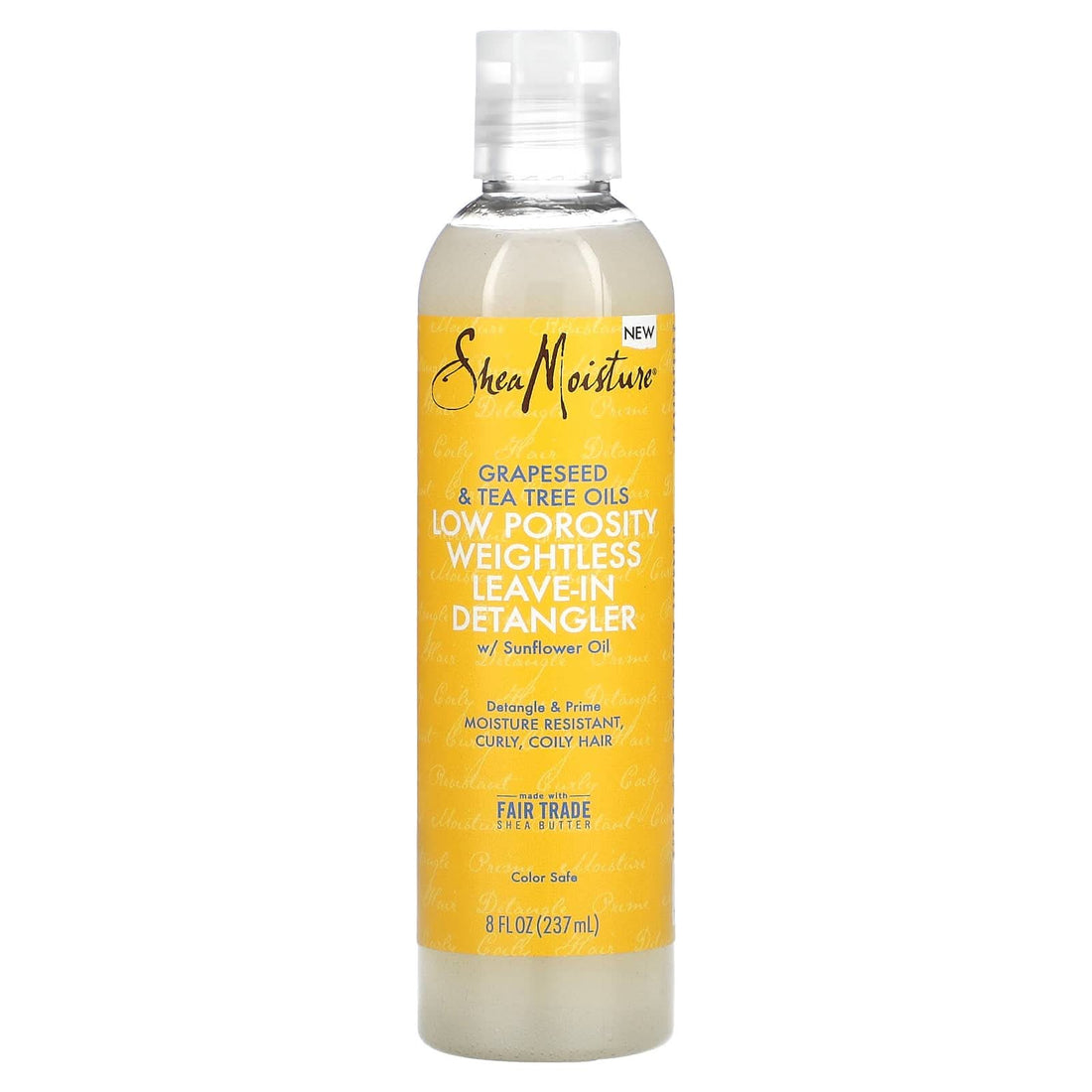 Shea Moisture Grapeseed &amp; Tea Tree Oils Low Porosity Weightless Leave-In Detangler 237ml-Leave-in Detangler-Beauty and hair supply