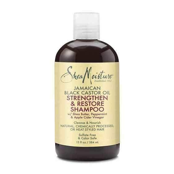 Shea Moisture Jamaican Black Castor Oil Strengthen & Restore Shampoo 384ml - Beauty and Hair Supply