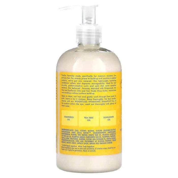 Shea Moisture Low Porosity Weightless Hydrating Conditioner 384ml - Beauty and Hair Supply
