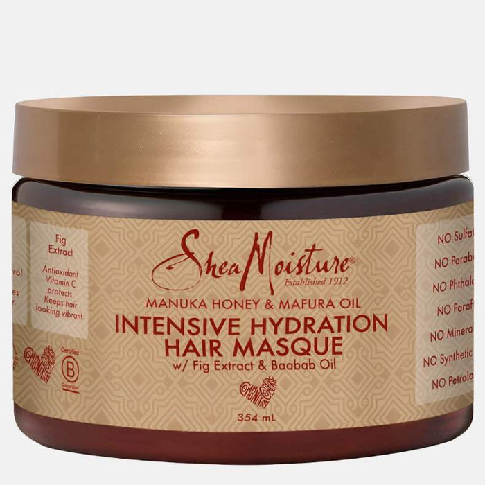 Shea Moisture Manuka Honey & Mafura Oil Hydration Masque 340g - Beauty and Hair Supply