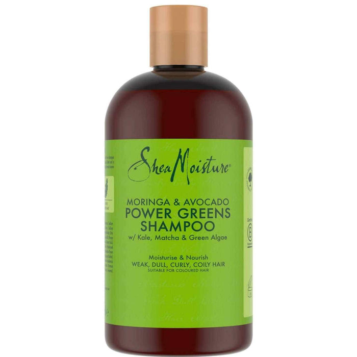 Shea Moisture Moringa & Avocado Power Greens Shampoo 384ml - Beauty and Hair Supply