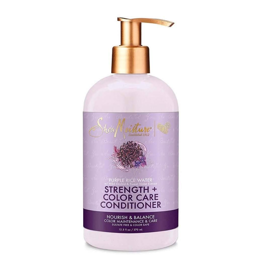 Shea Moisture Purple Rice Water Conditioner 370ml-Moisturizing Conditioner-Beauty and hair supply
