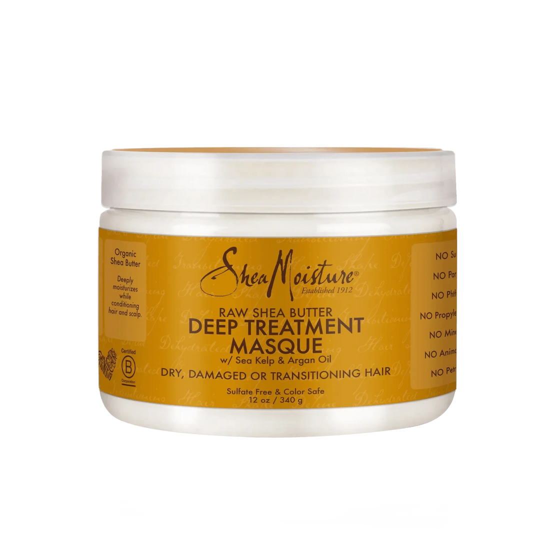 Shea Moisture Raw Shea Butter Deep Treatment Mask 340g-Hair Mask-Beauty and hair supply