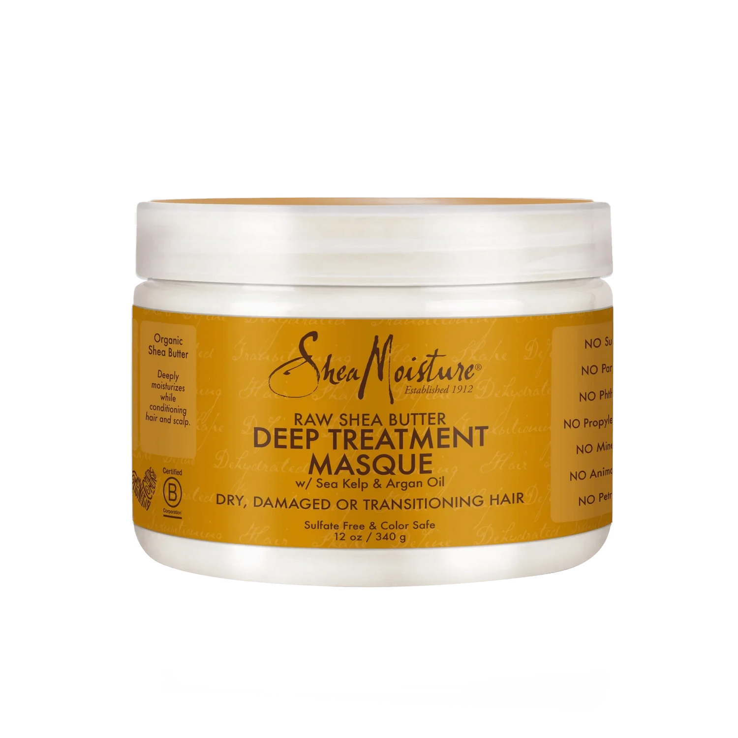Shea Moisture Raw Shea Butter Deep Treatment Mask 340g-Hair Mask-Beauty and hair supply
