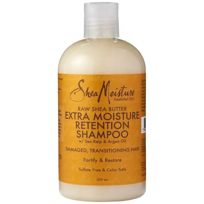 Shea Moisture Raw Shea Butter Moisture Retention Shampoo 384ml-Repairing Shampoo-Beauty and hair supply
