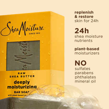 Shea Moisture Raw Shea Butter Soap 227g-All-Beauty and hair supply