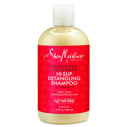 Shea Moisture Red Palm Oil &amp; Cocoa Butter Hi-Slip Detangling Shampoo 384ml-All-Beauty and hair supply
