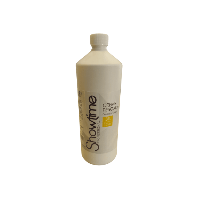 ShowTime Creme Peroxide Developer Lotion 3% 10 Vol. 1000ml - Beauty and Hair Supply