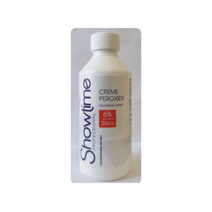 ShowTime Creme Peroxide Developer Lotion 6% 20 Vol. 250ml - Beauty and Hair Supply