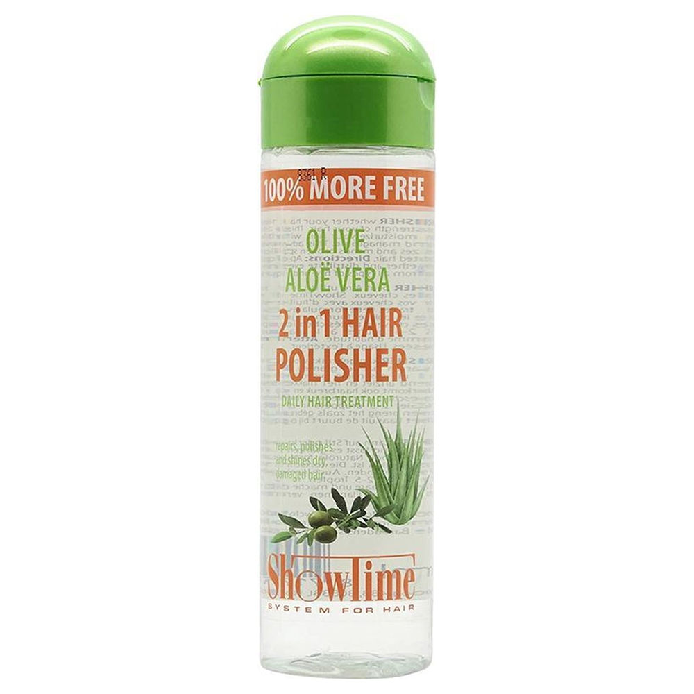 ShowTime Olive Aloe vera 2n1 Hair Polisher 250ml-All-Beauty and hair supply