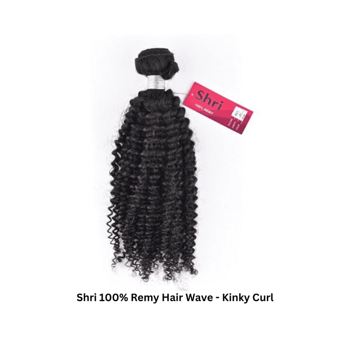 Shri 100% Remy Hair Weave - Kinky Curl #Natural Color - Beauty and Hair Supply