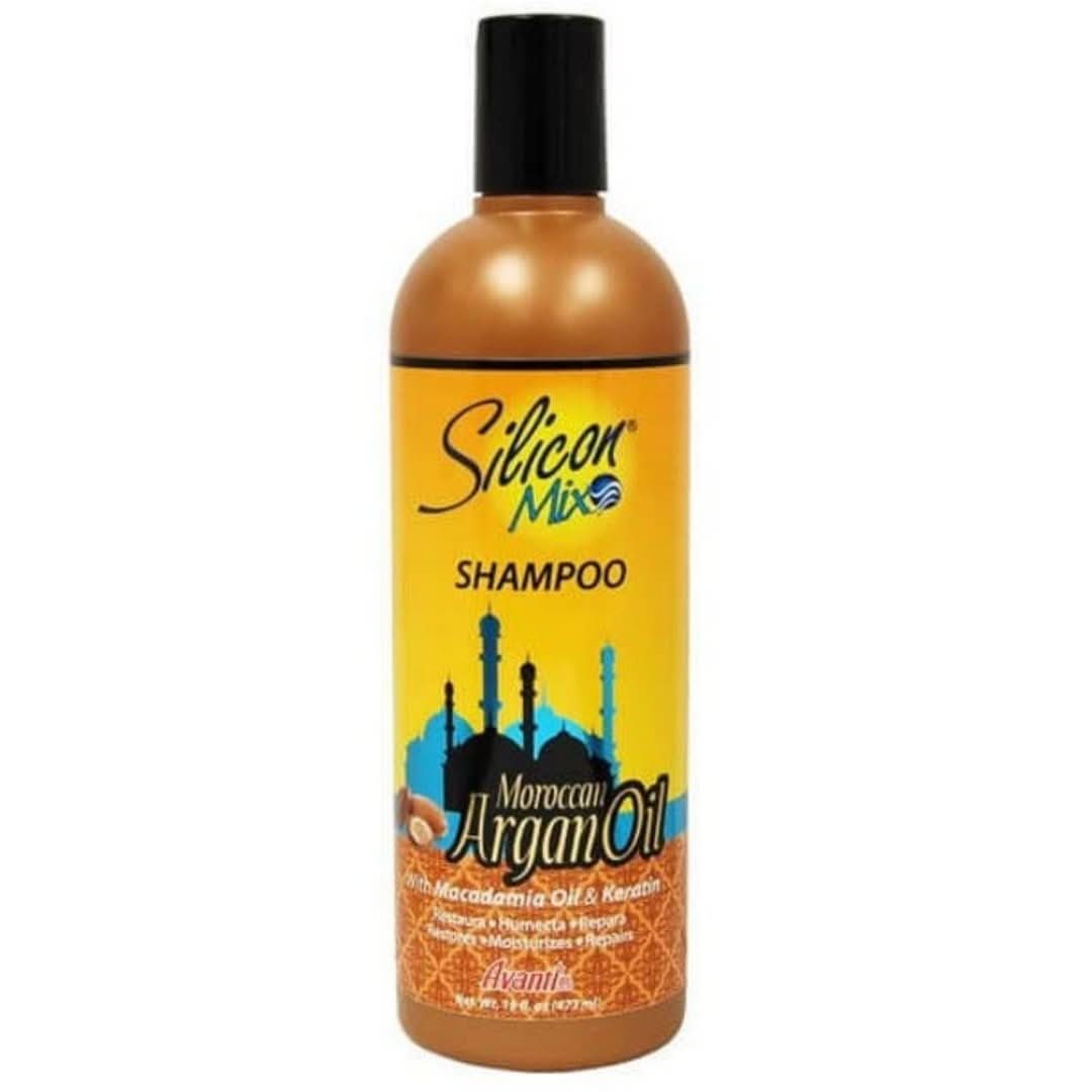 Silicon Mix Argan Oil Shampoo 473ml-Moisturizing Shampoo-Beauty and hair supply