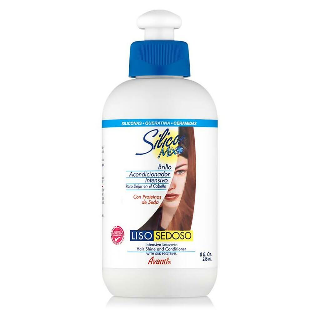 Silicon Mix Liso Sedoso Intensive Leave-In 236ml-Leave-in-Beauty and hair supply