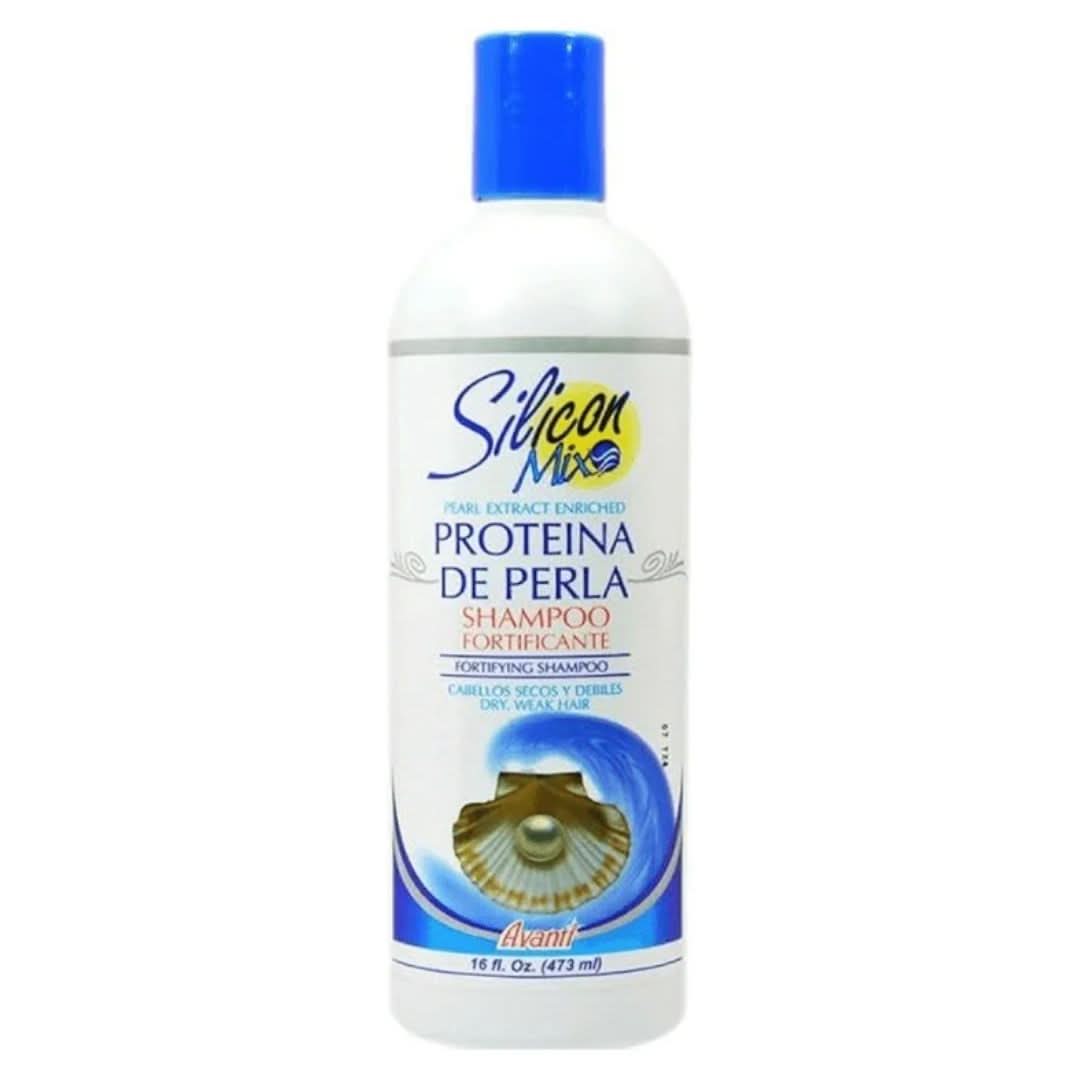 Silicon Mix Proteina de Perla Shampoo Fortificante-Strengthening Shampoo-Beauty and hair supply