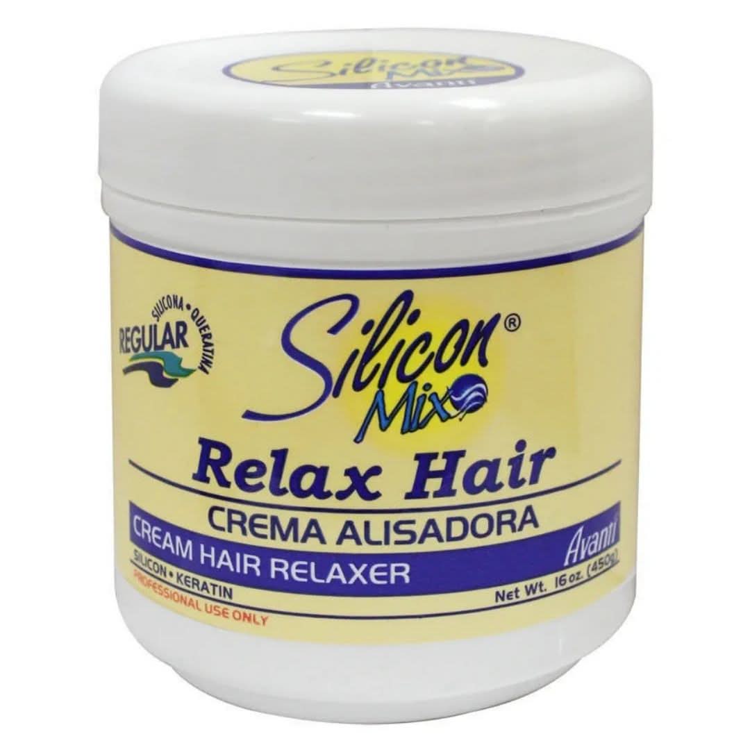 Silicon Mix Regular Straightening Cream 450g-Hair Cream-Beauty and hair supply