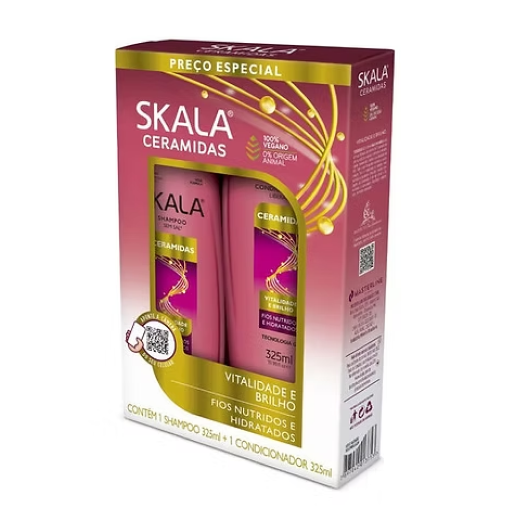 Skala Ceramides Plus Shampoo + Conditioner 325ml-All-Beauty and hair supply