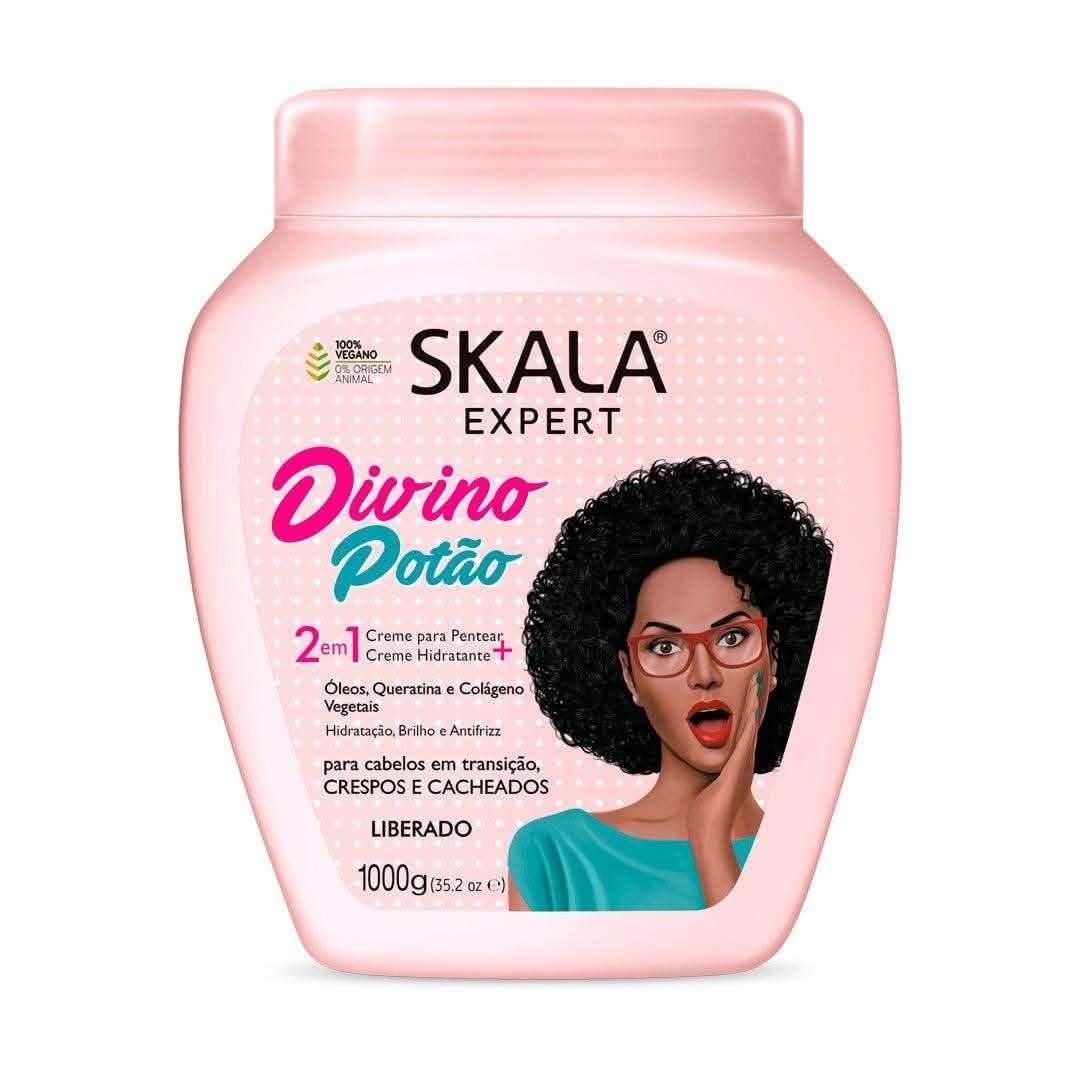 Skala Corn Starch 2-in-1 Conditioning Hair Cream 1000g-All-Beauty and hair supply