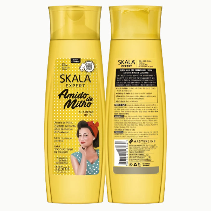 Skala Expert Amido de Milho Shampoo – 325ml - Beauty and Hair Supply