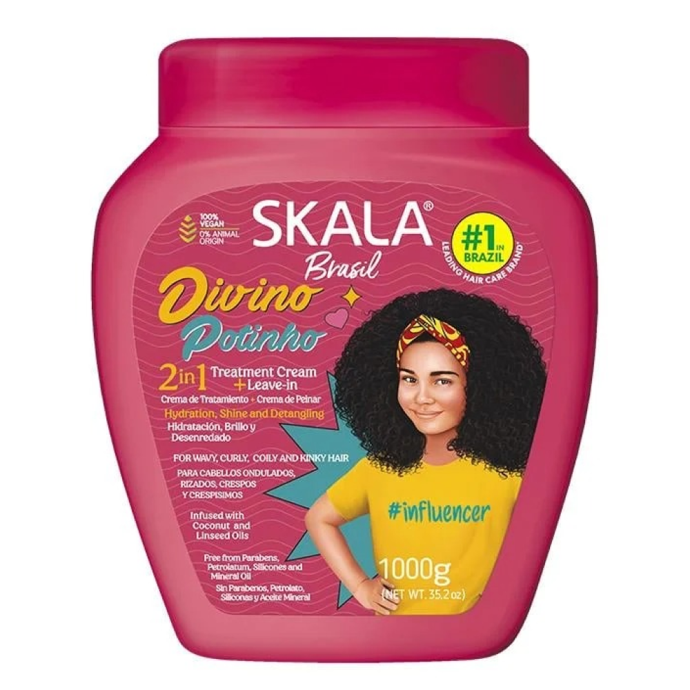 Skala Kids Divine Potinho 2-in-1 Treatment 1000g-All-Beauty and hair supply