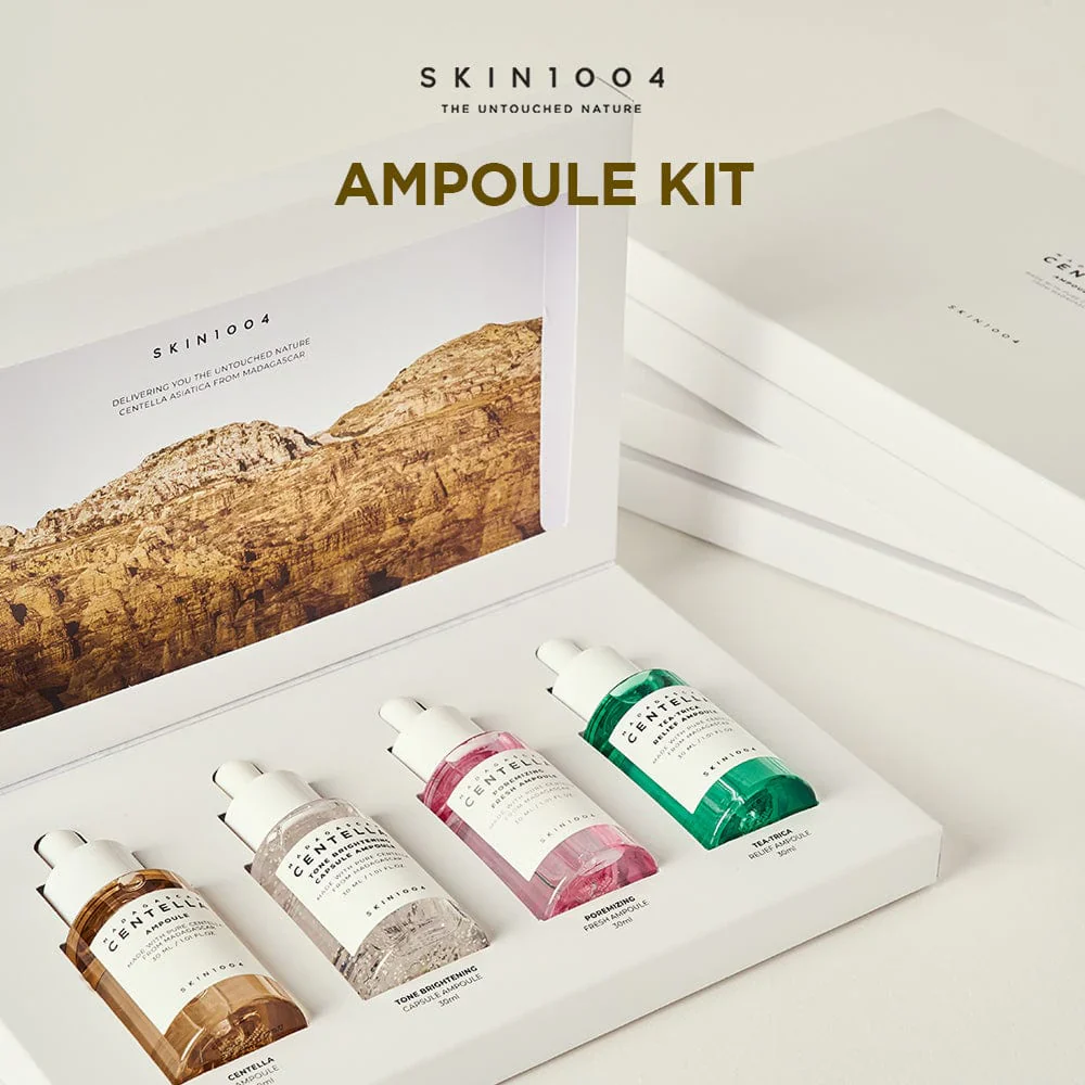 Skin1004 Madagascar Centella Ampoule Kit Gift Box-Dermatological Serum-Beauty and hair supply