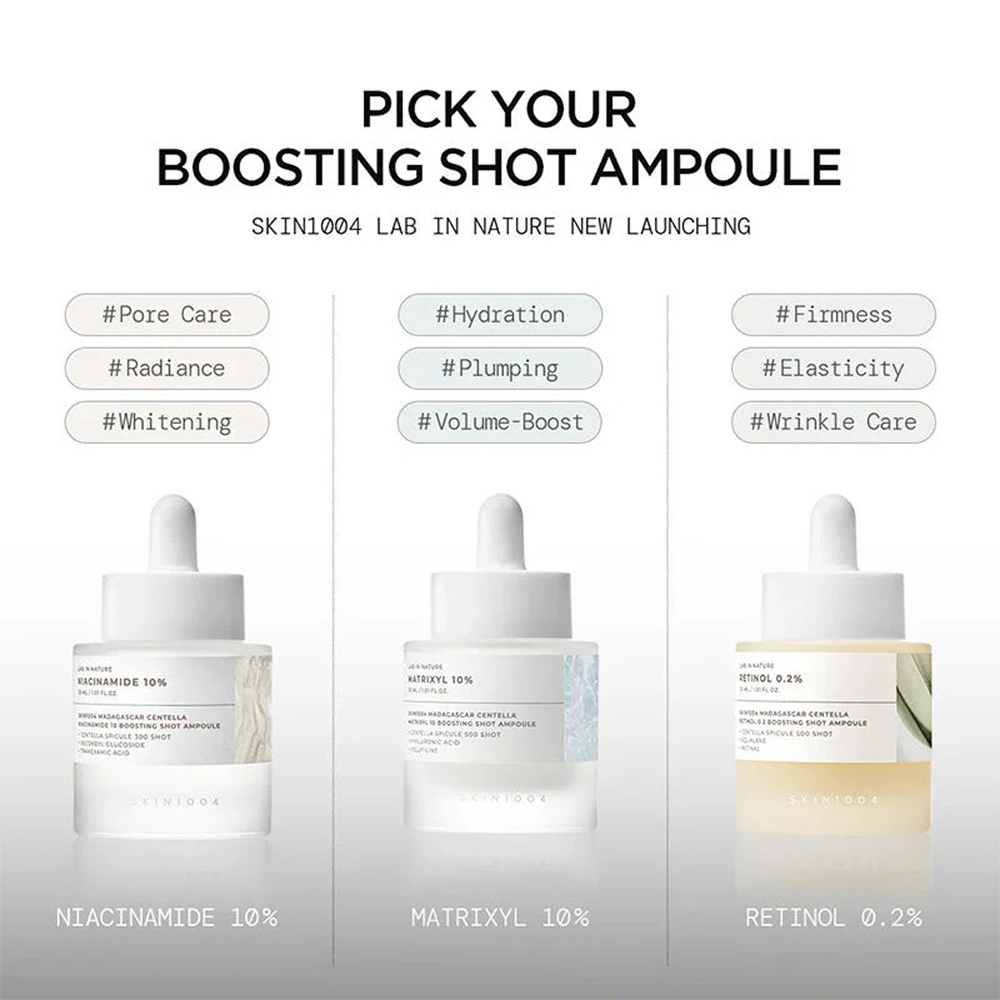 Skin1004 Madagascar Centella Retinol 0.2 Boosting Shot Ampoule 30ml-Retinol Serum-Beauty and hair supply