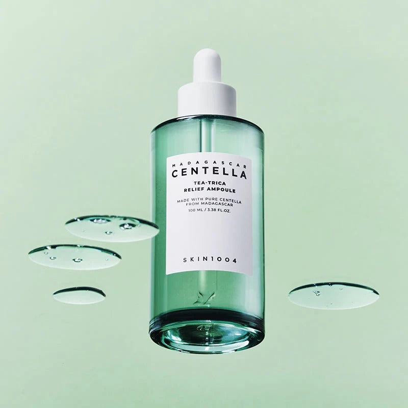 Skin1004 Madagascar Centella Tea-Trica Relief Ampoule 100ml-Dermatological Serum-Beauty and hair supply