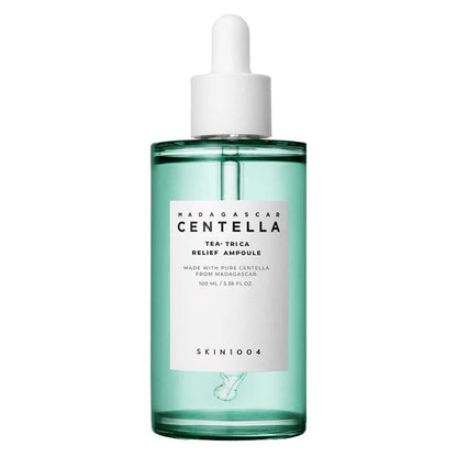 Skin1004 Madagascar Centella Tea-Trica Relief Ampoule 100ml-Dermatological Serum-Beauty and hair supply