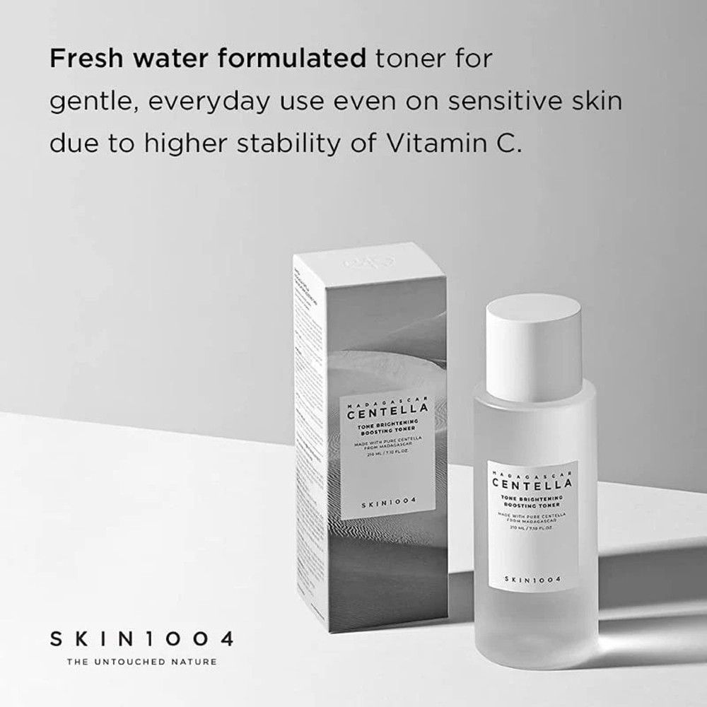 Skin1004 Madagascar Centella Tone Brightening Boosting Toner 210ml-Toner-Beauty and hair supply