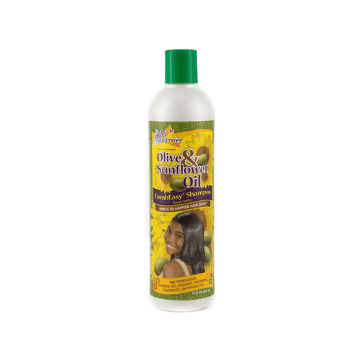 Sofn'free n'Pretty Olive & Sunflower Oil CombEasy Shampoo 354ml - Beauty and Hair Supply