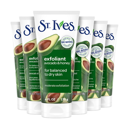 St. Ives Scrub Avocado + Honey 6oz-All-Beauty and hair supply