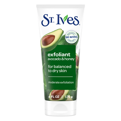 St. Ives Scrub Avocado + Honey 6oz-All-Beauty and hair supply
