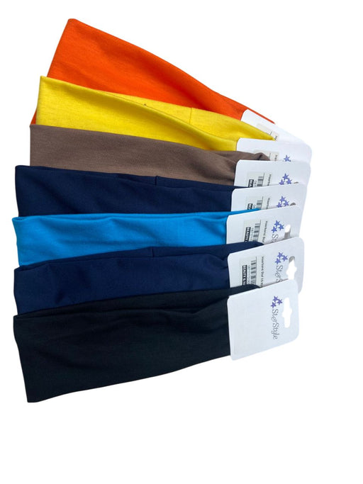 Ster Style Haarband 60/7005 | 1 Stuk Multicolor – Elastisch & Comfortabel (Willekeurige Kleur) - Beauty and Hair Supply