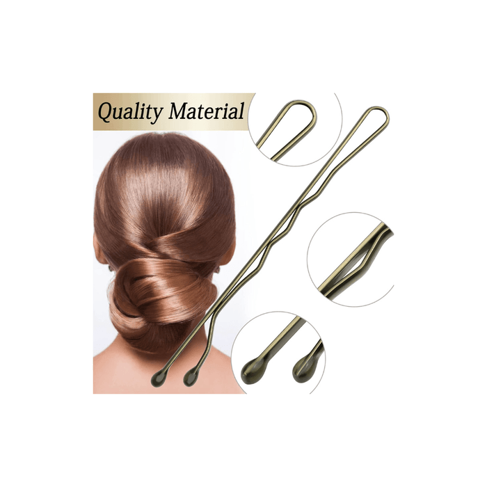 Ster Style Hair Pins MM59 Brown 18Pcs - Beauty and Hair Supply