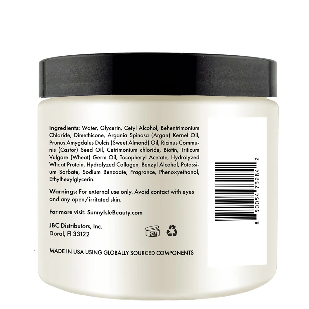 Sunny Isle Argan &amp; Biotin Deep Hydrating Repair Masque 473ml-All-Beauty and hair supply