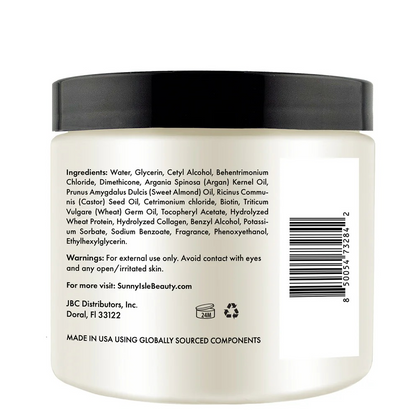 Sunny Isle Argan &amp; Biotin Deep Hydrating Repair Masque 473ml-All-Beauty and hair supply