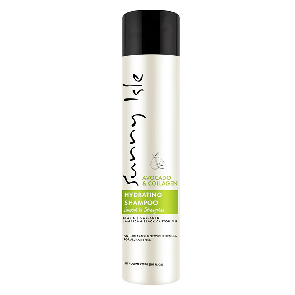 Sunny Isle Avocado &amp; Collagen Hydrating Shampoo 355.84ml-All-Beauty and hair supply